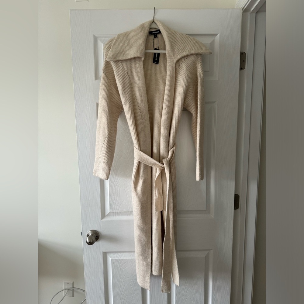 Express Long Knot Sweater